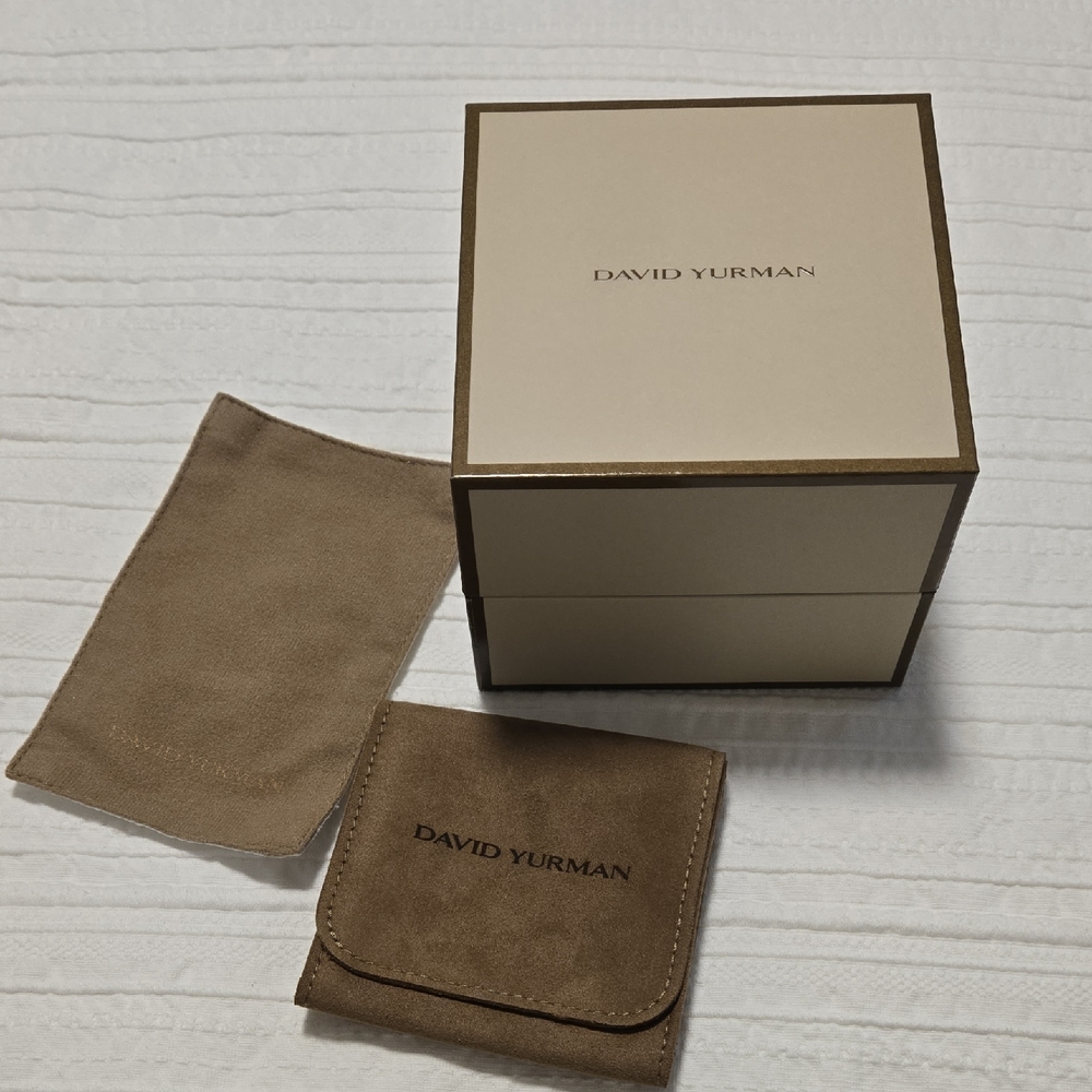 David Yurman Brown Jewelry Box Set Medium
